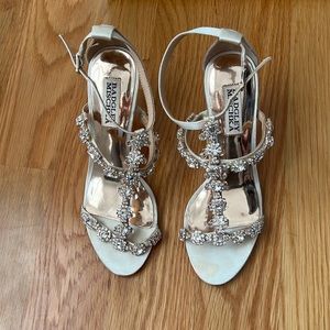 Badgley Mischka Cascade heel — worn once.  Size 6.